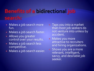  Physical fitness is 60% what you eat, and 40%
physical activity.
 Research how your food choices directly impact
the success of your job search and later, your
long term health.
 Learn to eat things that make you feel better,
think better, be happier, and look better.
 GIGO: Garbage in, Garbage out. Your choice!
 