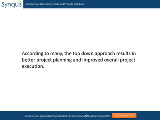 Top Down Approach to Project Portfolio Management - Why Is It Important ...