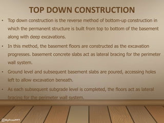 Top down construction | PPTX