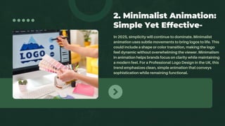 Top Dynamic And Animated Logo Trends To Watch In 2025 | PDF