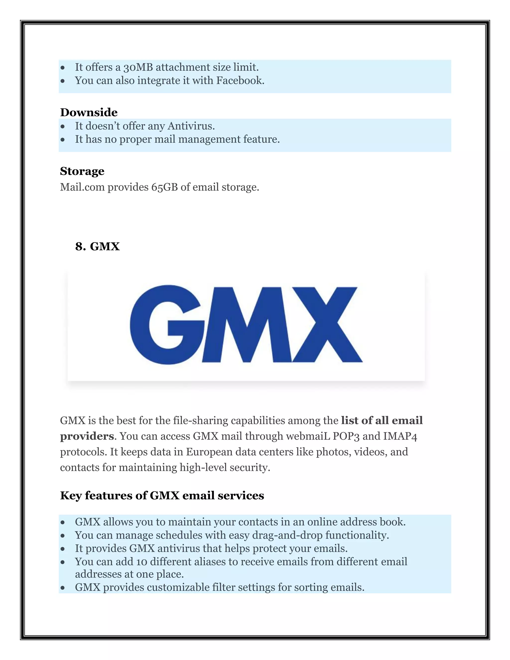 Top email services providers to streamline your communication.pdf