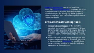 Top Ethical Hacking Tools Every Security Professional Should Know | PPTX