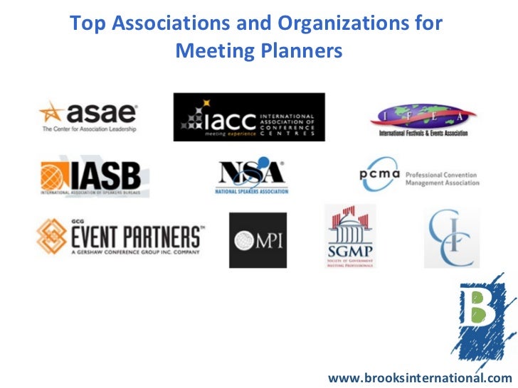 Top Associations and Organizations for Meeting Planners