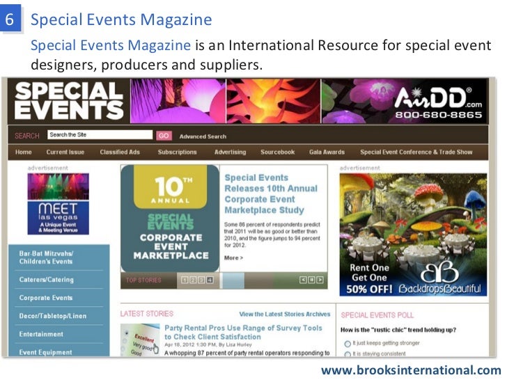 Top Magazines and Publications for Event Planners