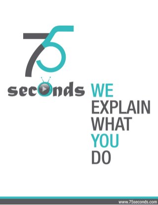 Top explainer video company - www.75seconds.com