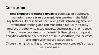 Essential Features of Field Employee Tracking Software for Remote Teams ...