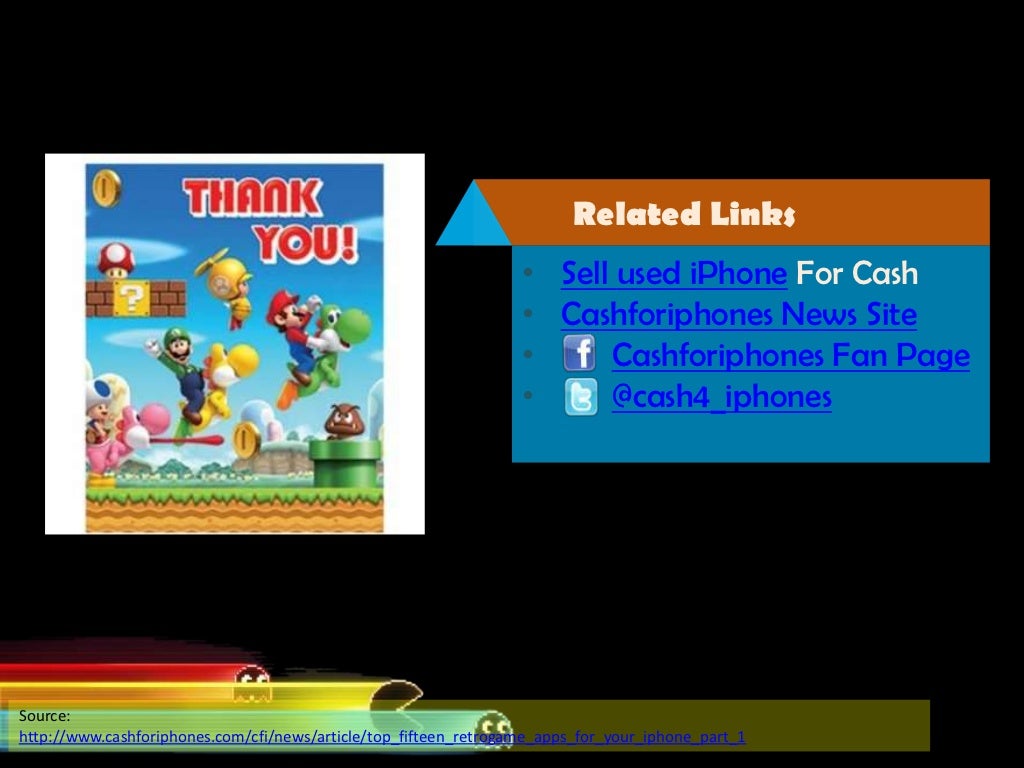 Top Fifteen Retrogame Apps for Your iPhone (Part 1)