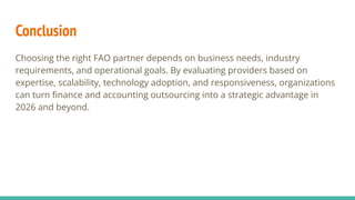 Top Finance & Accounting Outsourcing Firms 2026 - An Informational ...