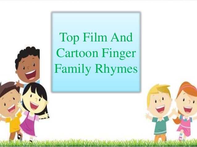 top flim and cartoon finger family rhymes