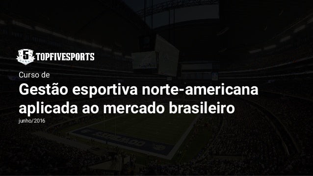 Curso gestao esportiva
