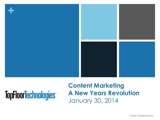 Webinar Intro To Content Marketing By Top Floor Technologies