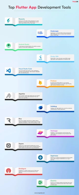 Top Flutter App Development Tools | PDF