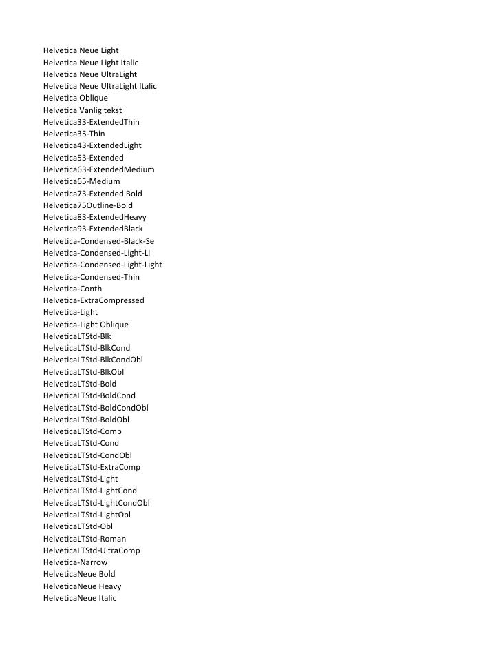 Helvetica neue font free