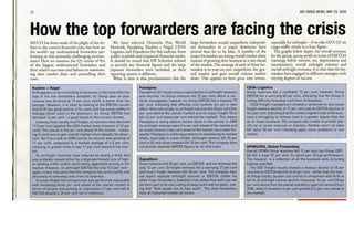 Top Forwarders May 2009