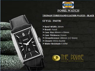 Top fossil truman watches for men under rs.10 000 PPT