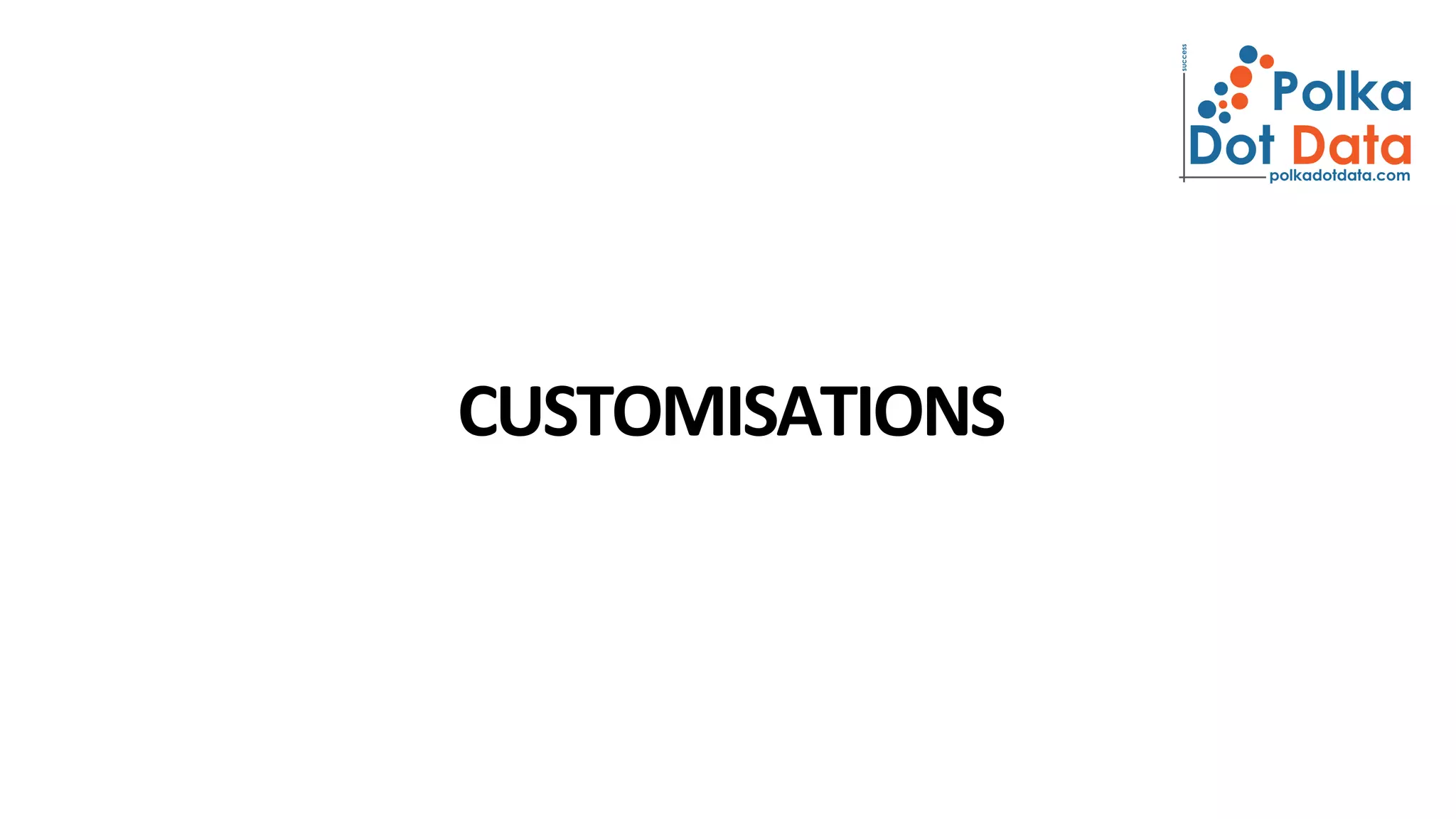 CUSTOMISATIONS
 