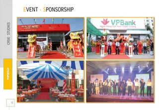 17
EVENT - SPONSORSHIP
 