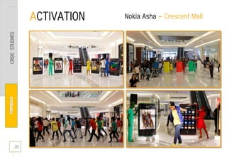 ACTIVATION
20
Nokia Asha – Crescent Mall
 
