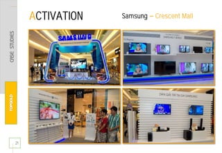 ACTIVATION
21
Samsung – Crescent Mall
 