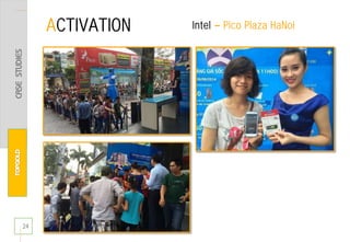 ACTIVATION
24
Intel – Pico Plaza HaNoi
 