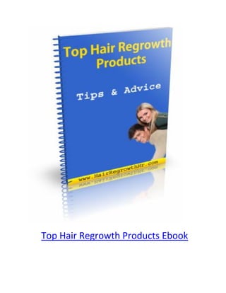 Top Hair Regrowth Products Ebook
 