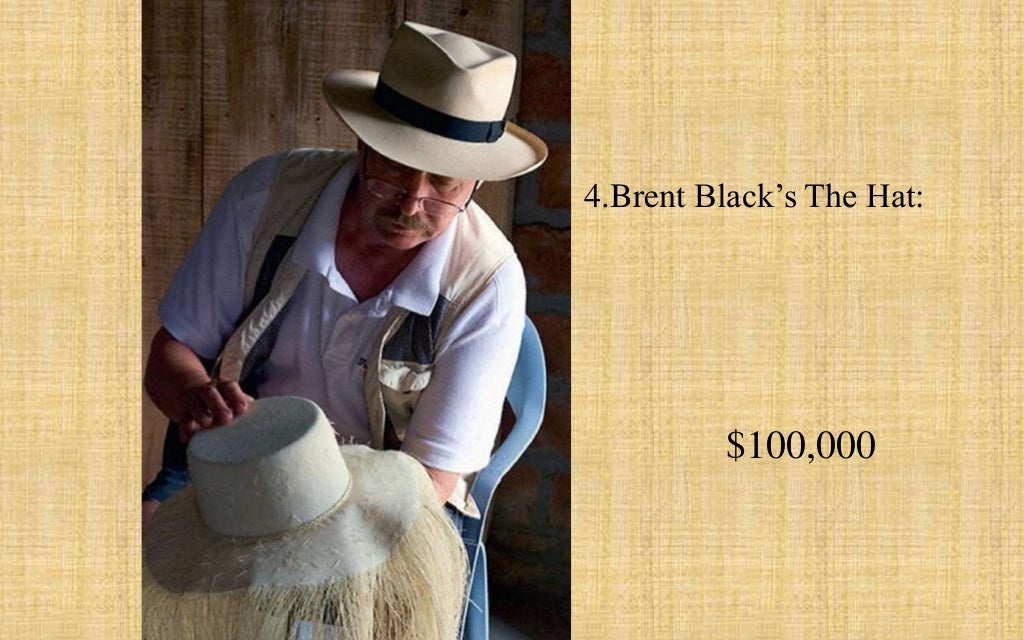 A top of most expensive Hats