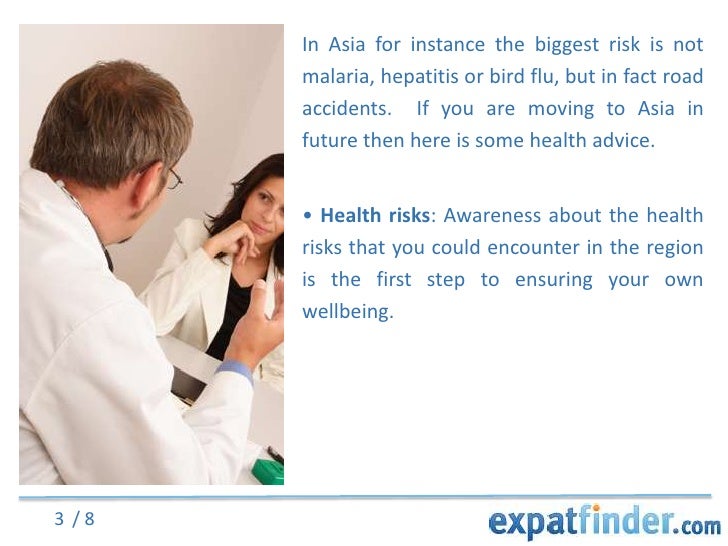 Expatriate health insurance and other advice for Expats moving to Asia