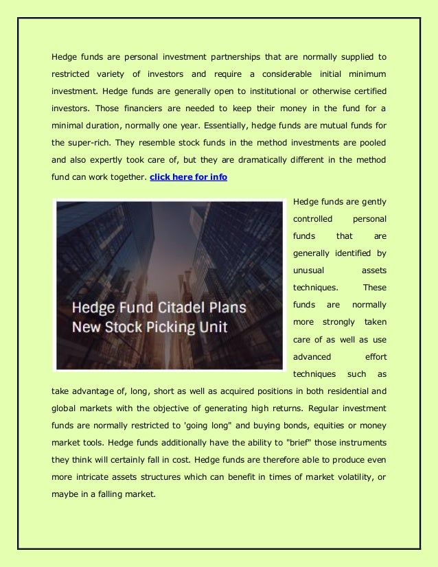 Top hedge funds the best hedge funds and wealth managers