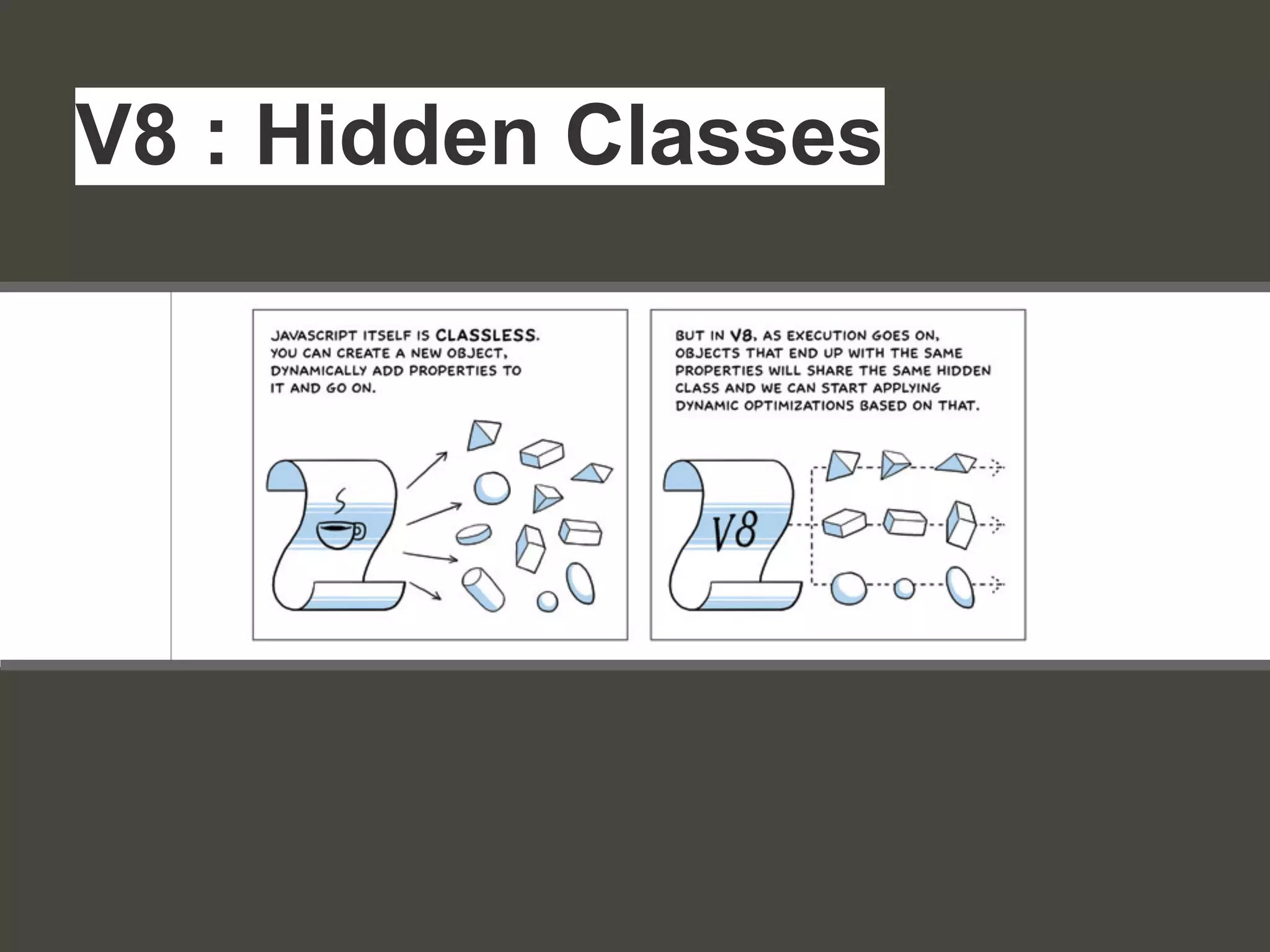 V8 : Hidden Classes
 