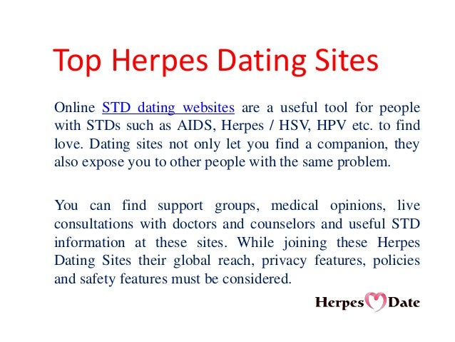 Schwarze herpes-dating-sites