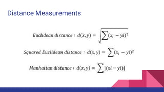 Distance Measurements
 