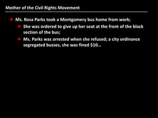 Topic.14 The Civil Rights Movement