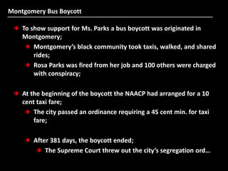 Topic.14 The Civil Rights Movement