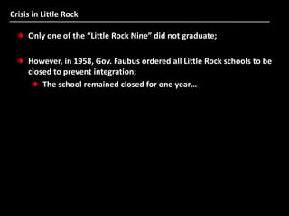 Topic.14 The Civil Rights Movement