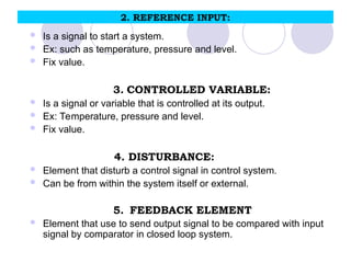 terminology and control system power point | PPT