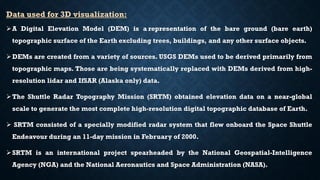 3d visualisation of dem using arcscene | PDF