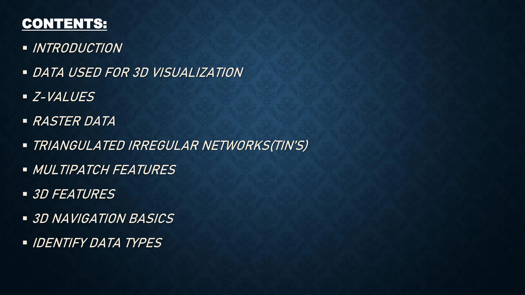 3d visualization of dem by using arcscene | PDF