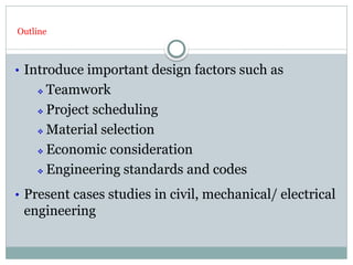 Technical Topics For Design Engineering Topic-4.pdf introduction to engineering design | PDF