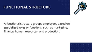 Organizational Structure and Design Topic 4 | PPTX