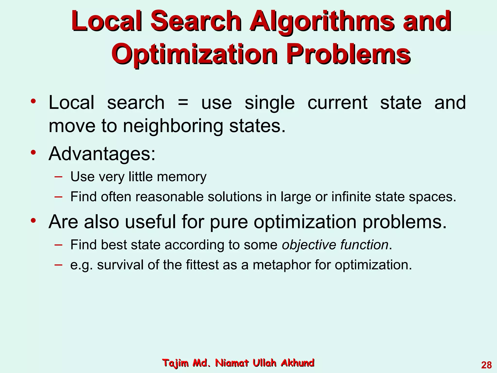 AI Lecture 4 (informed search and exploration) | PPT
