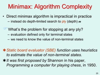Topic - 6 (Game Playing).ppt