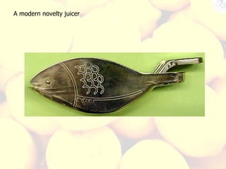 A modern novelty juicer   