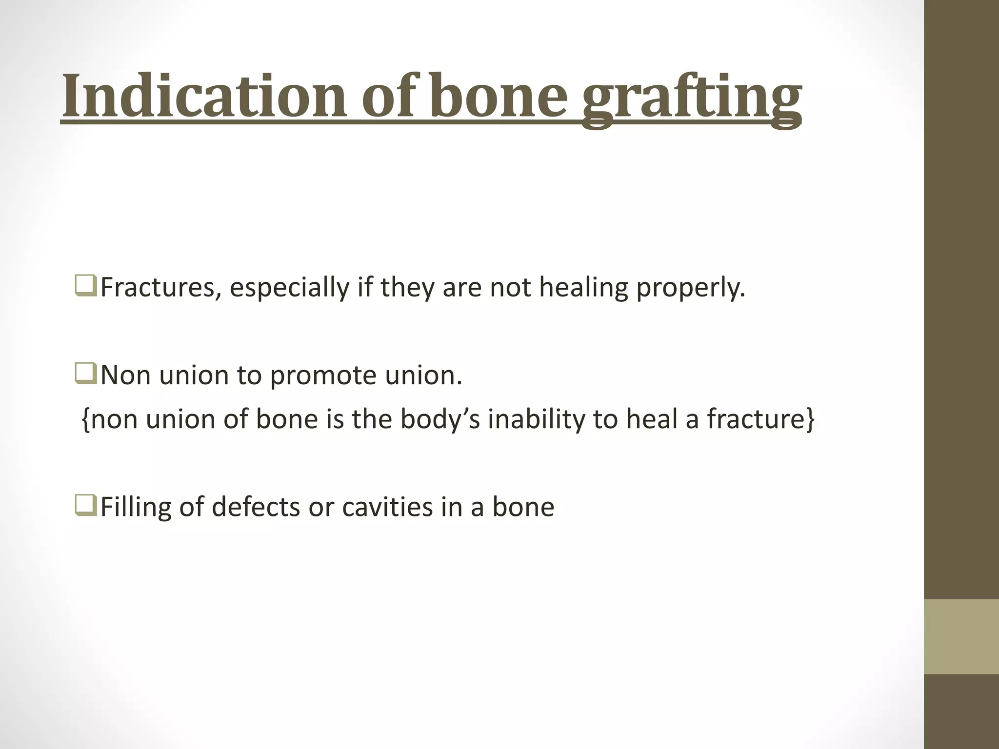 Topic- Bone Grafting by Chhavi Saini | PPTX