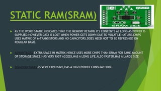COMPUTER MEMORY BBA | PPSX