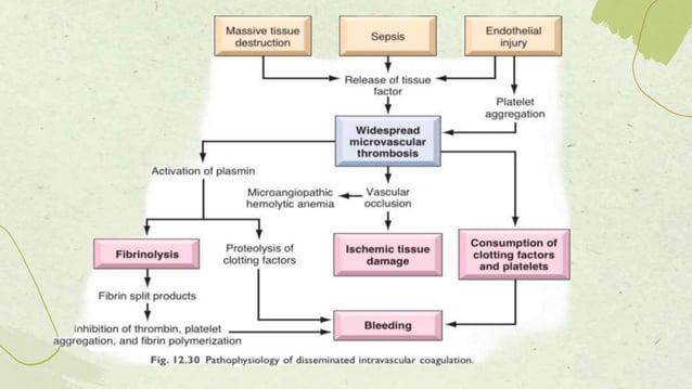 Topic - DIC ( .Disseminated intravascular coagulation)pptx | PPTX