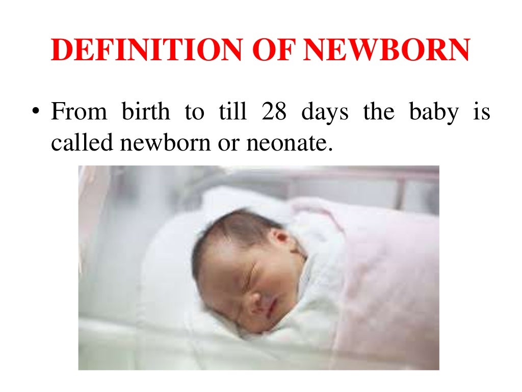 Topic minor disorders of the newborn
