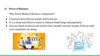 Topic -- The Power of Social Media and its effect on Youth.pptx