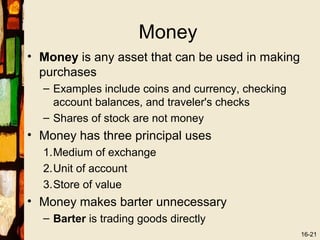 Topic 07 money and prices | PPT