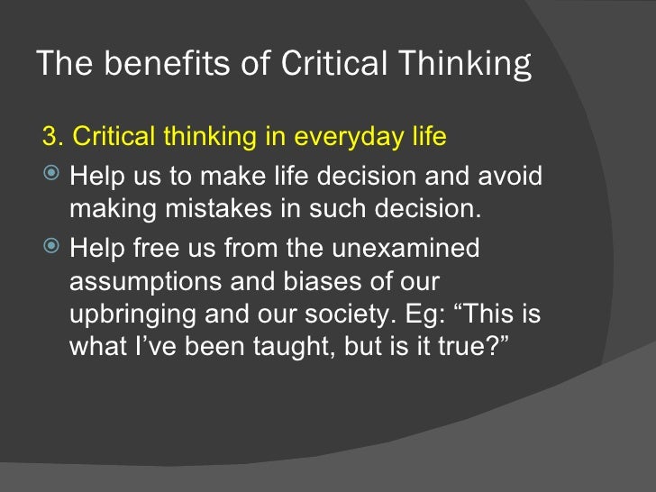 Critical thinking examples for students image