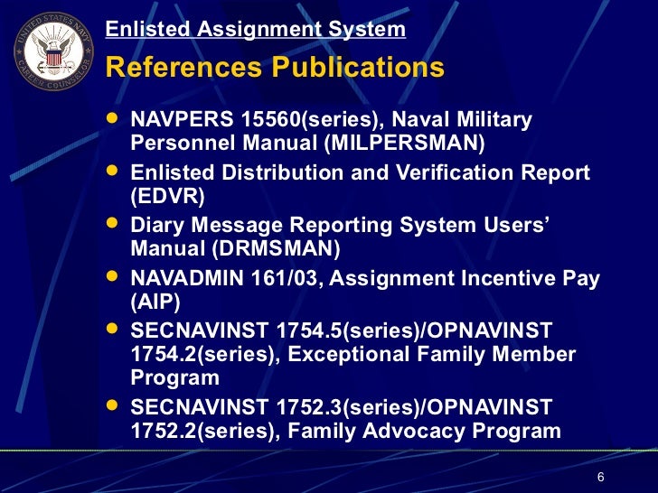 enlisted assignment information system